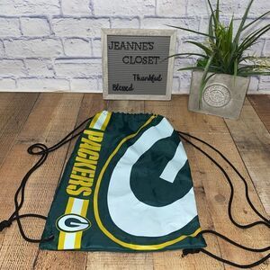 💜 Green Bay Packers Big Logo Drawstring Backpack